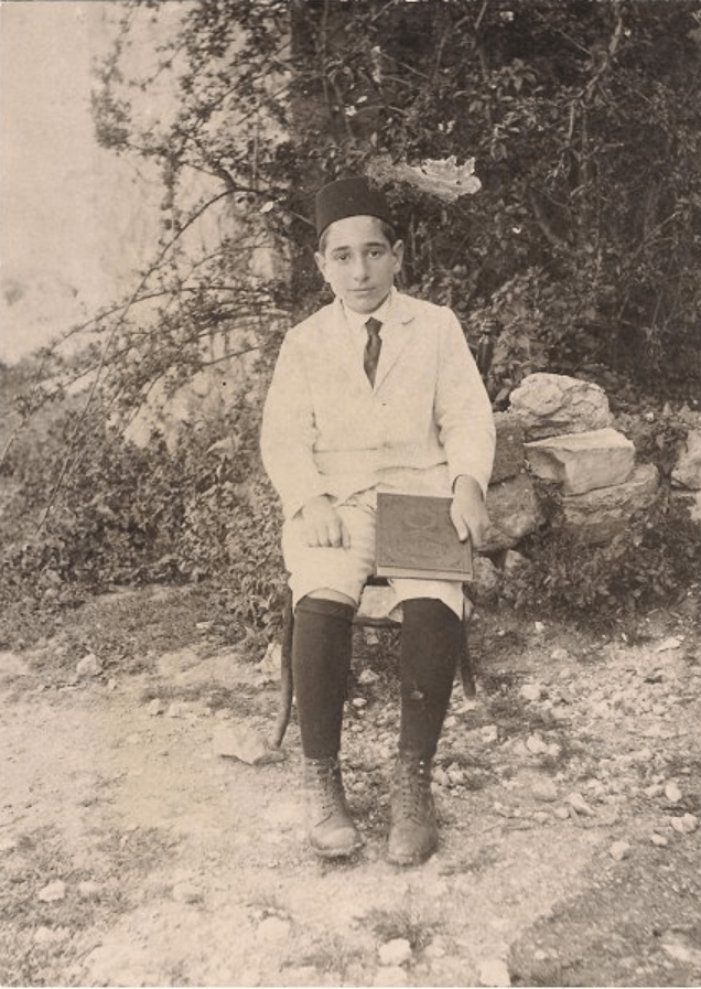 Munib Shahid ,Shoghi Effendi's cousin

This photo of Munib Shahid was taken circa 1920, at the garden of his father's house, 9 Persian Street, Haifa:
