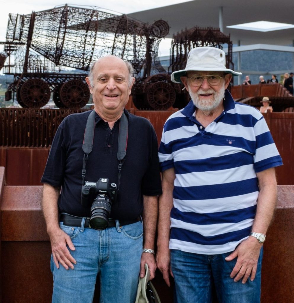 Parviz Afnan and Iraj Afnan, sons of Ruhi Mohsen afnan and Zahra Shahid Afnan